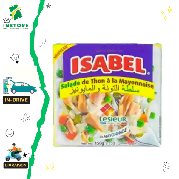 Isabel Salade Thon A La Mayonnaise Lesieur 150g