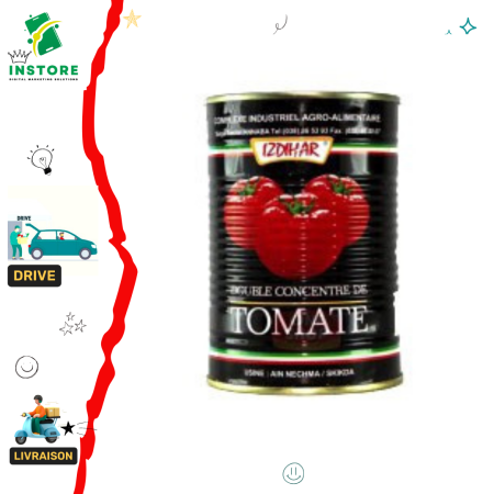 Izdihar concentrè de tomate 400g