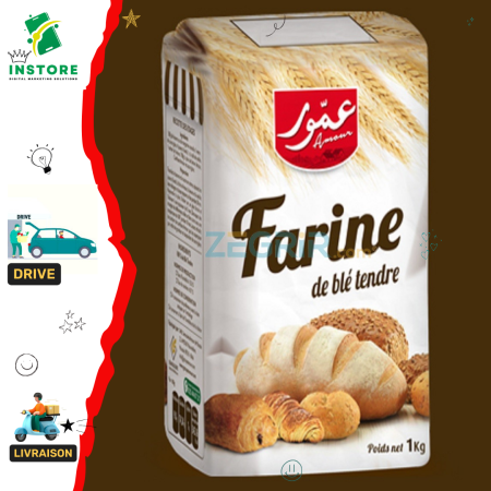 Amour Farine Blé Tendre 1kg