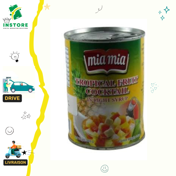 Mia mia Cocktail de fruits 565g