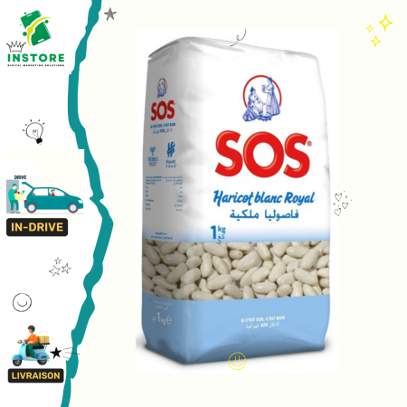 SOS Haricot Blanc Royal 1kg