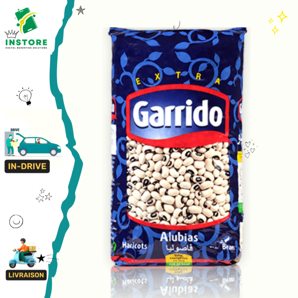 Garrido Haricot Œil Noir 1kg