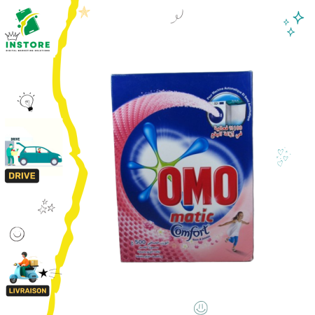 OMO Détergent machine Matic comfort-500g