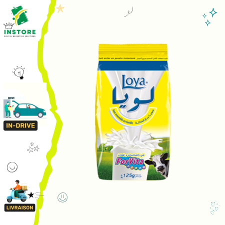 LOYA lait en poudre 125g