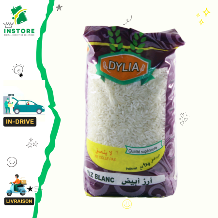 Dylia Riz blanc 1kg