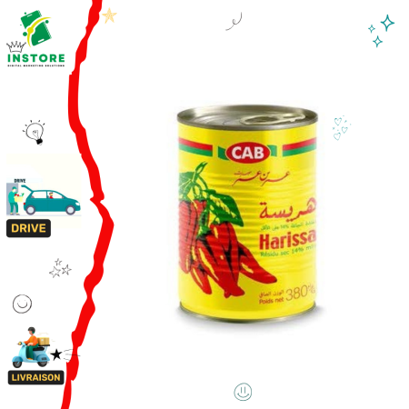 CAB Harissa 380g