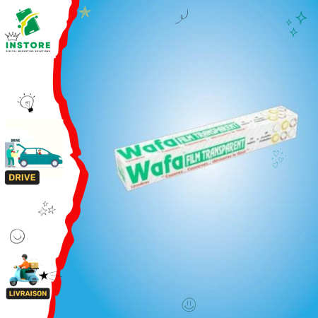 Wafa Film alimentaire 10 mètres x 30 cm