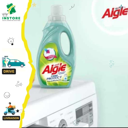 Aigle Détergent machine fibre protect 3L