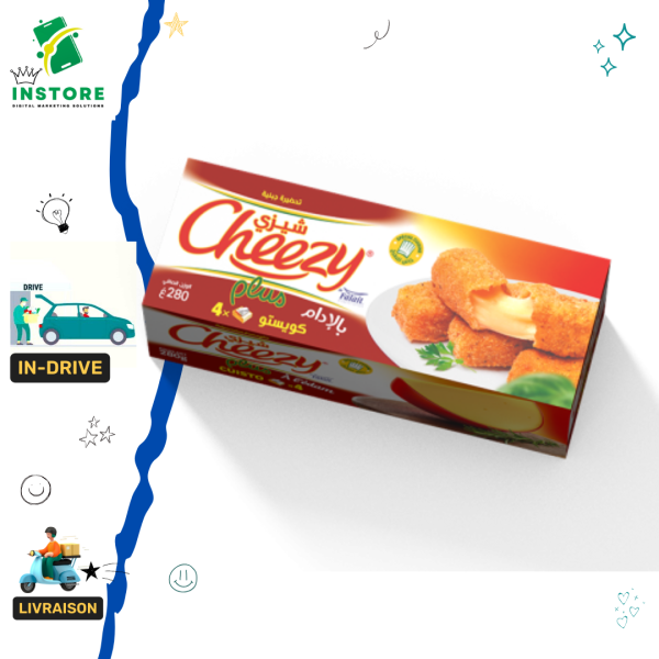 Cheezy fromage cuisto à l'édam x4