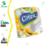 Cotex Papier hygiénique Evasion vanille 4pcs