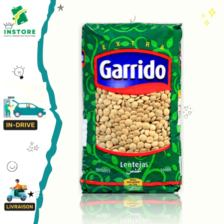 Garrido Lentille Verte 500g