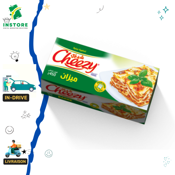 Cheezy fromage  cheddar 450g