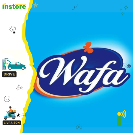 Wafa Serviette imprimée eco forma 160+20