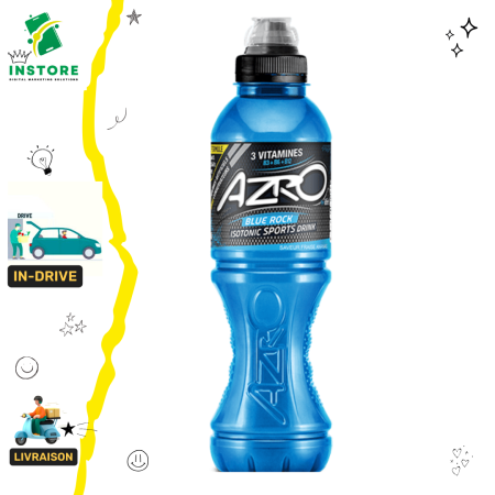 AZRO bleu fraise ananas