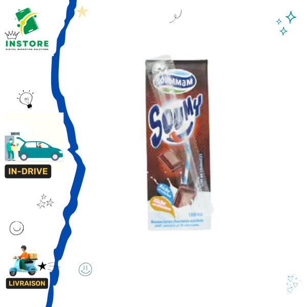 Soummam Lait chocolat Soumy 180ml