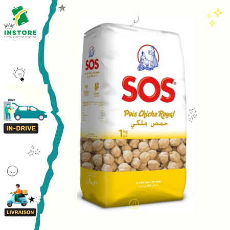 SOS Pois Chiche Royal 1kg