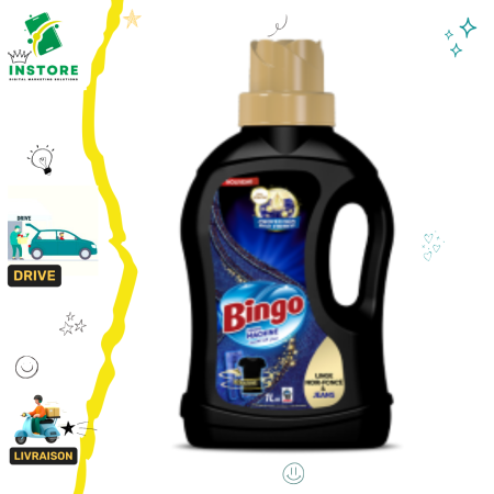 Bingo Détergent machine Liquide Black 1L