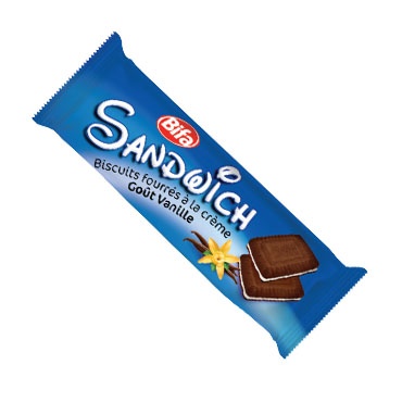 Bifa Biscuit Sandwich-Vanille 85g