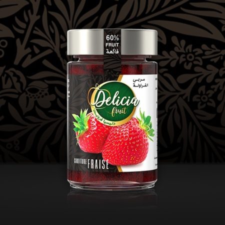 Delicia Confiture Fraise 380g