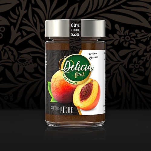 Delicia Confiture Pèche 380g