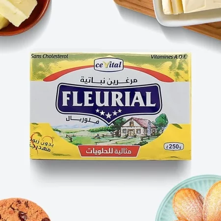 FLEURIAL Margarine de Table Plaquette 250g