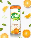 Cevital TCHINA PEP’S canette Orange 24cl