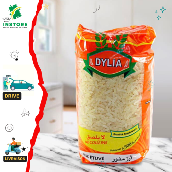 Dylia Riz étuvé 500g