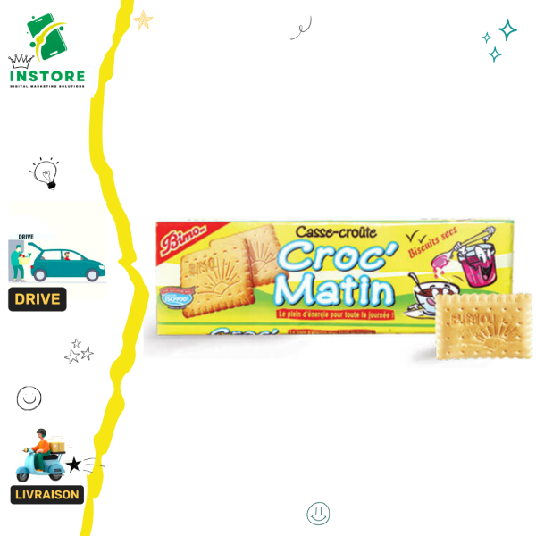 Bimo Biscuits Croc' Matin 250g