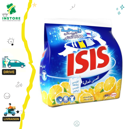 Isis Détergent sachet citron -800g