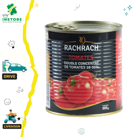 CARA Rachrach double concentré Tomate 28-30 % 800g