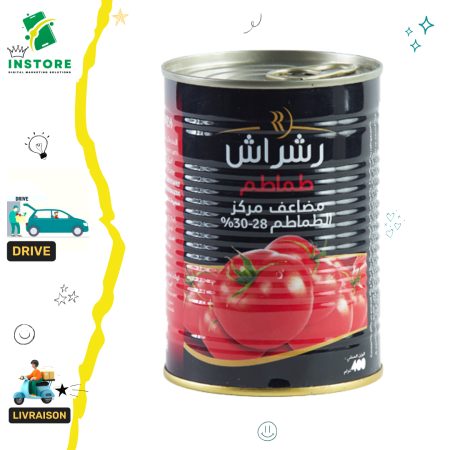 CARA Rachrach double concentré Tomate 28-30 % 400g