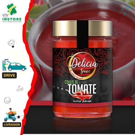 Delicia Sauce coulis de tomate 330g