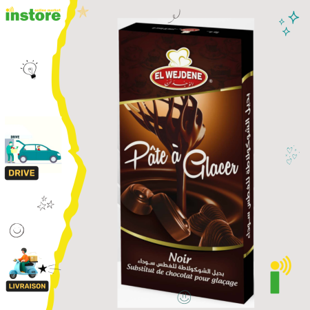 El Wejdene Pate a Glacer chocolat noir 250g