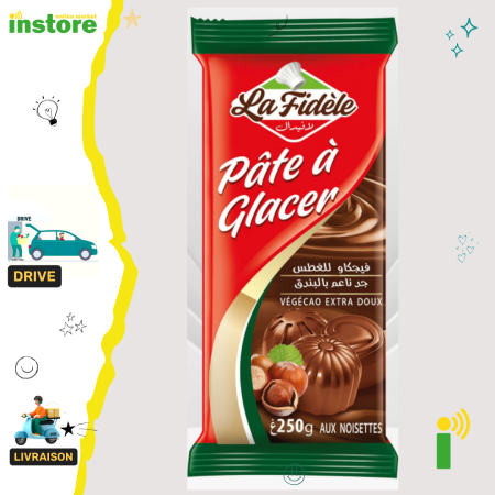 La Fidéle Pate a Glacer au noisette 250g