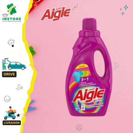 Aigle détergent Liquide Color 3En1-1L