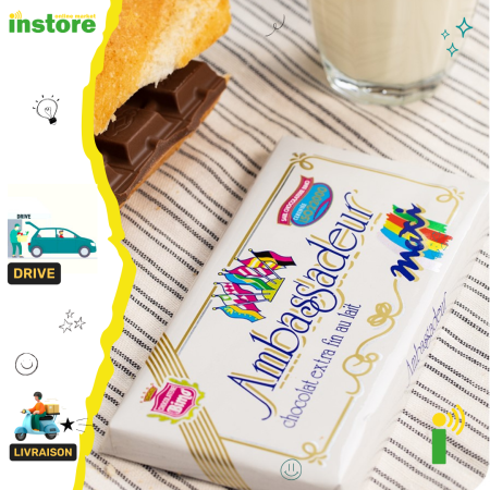 Ambassadeur chocolat au lait tablette 100g