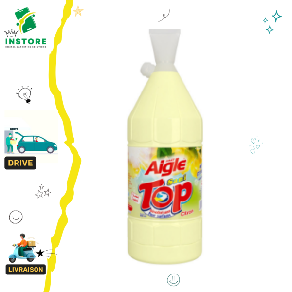 Aigle Lave sol top sani citron- 850ml