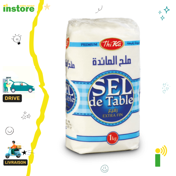 Thika Sel de table extra fin 1kg