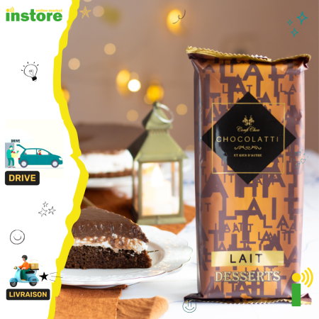 Chocolatti Chocolat Glaçage au lait 500g