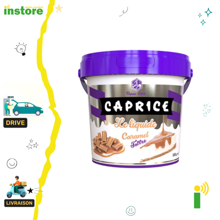 Caprice caramel liquide Toffee 500g