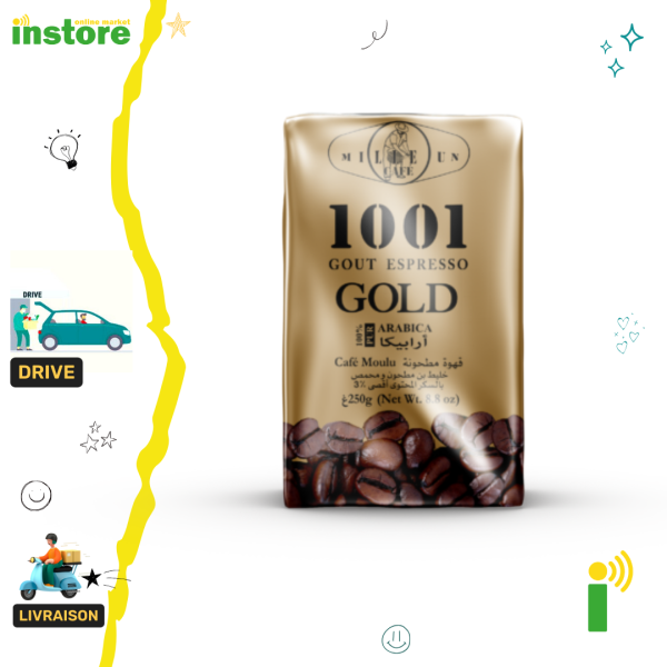 1001 gold Café 250g