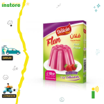 Délicia plus Flan goût fraise 100g