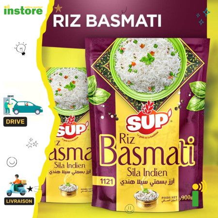 SUP Riz basmati 900g