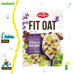 Ollagro Fit Oat Muesli d'avoine -chocolat raisin - 250g