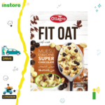 Ollagro Fit Oat Muesli d'avoine - Super chocolaté - 250g